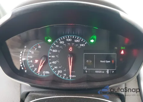 2018 Chevrolet Sonic Lt Auto из США, поврежденный, VIN 1G1JD5SH5J4110070